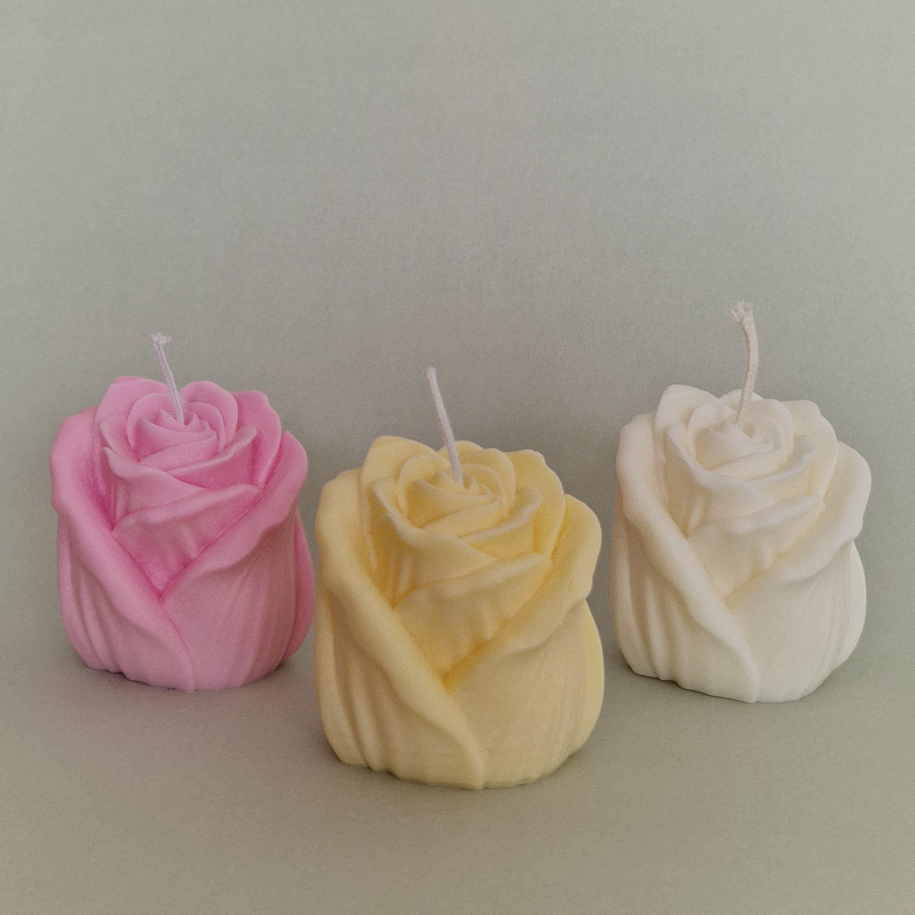 Rosas XL en Cera de Soja