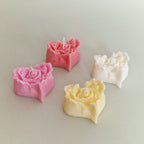 Set Rosas Corazón (4 unidades)