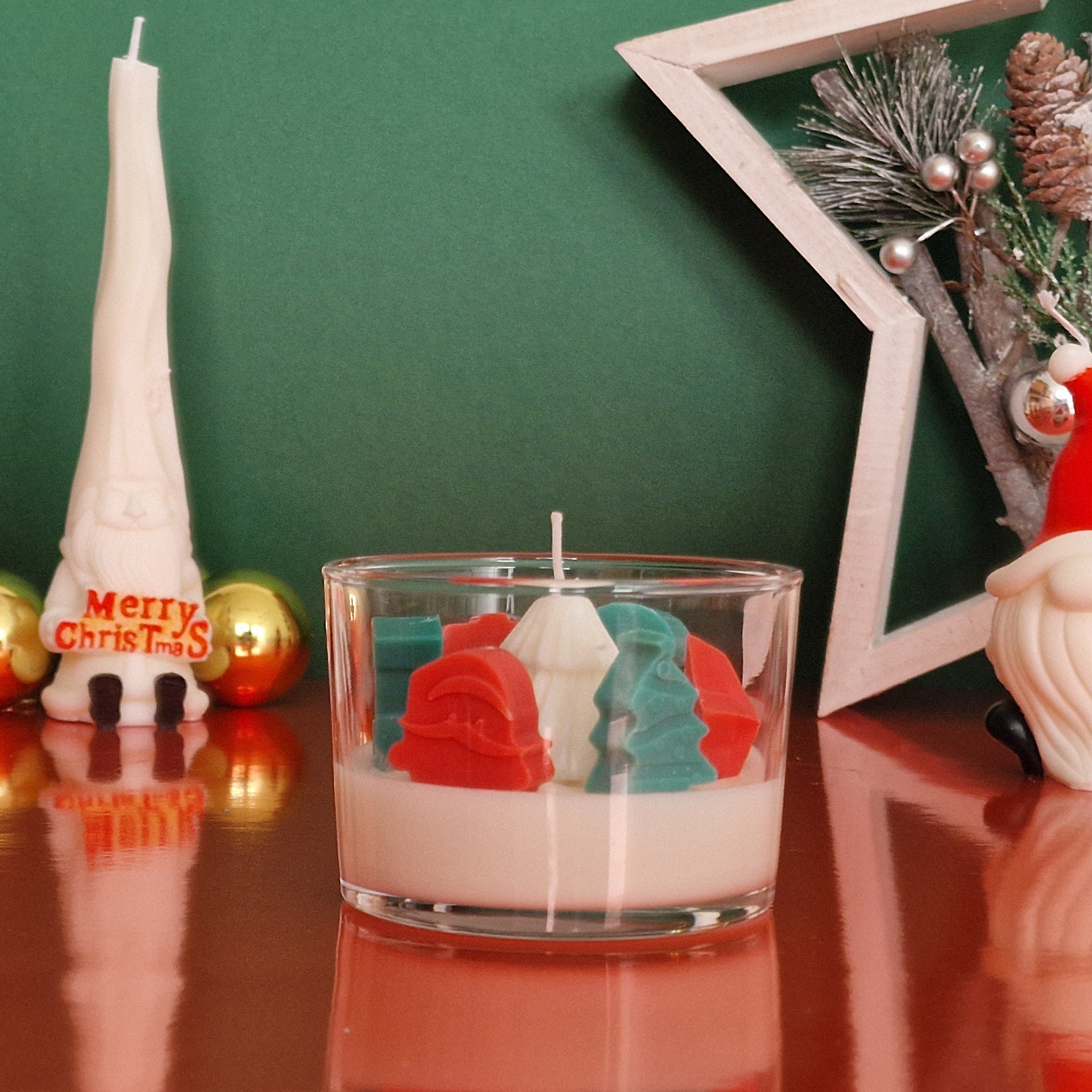 Vela Navideña en Vaso – Edición Especial