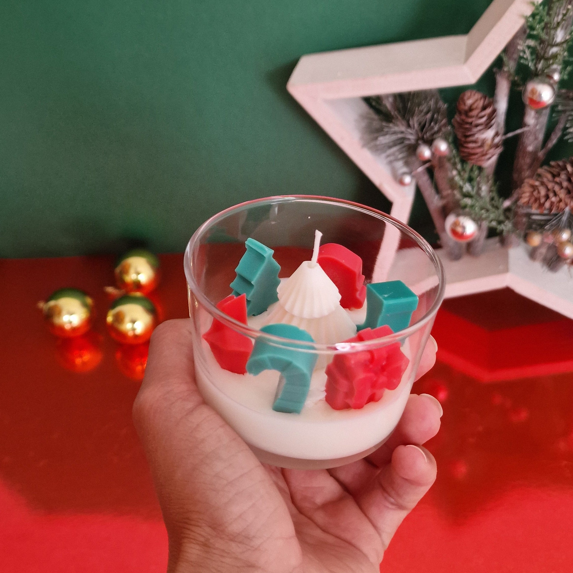 Vela Navideña en Vaso – Edición Especial