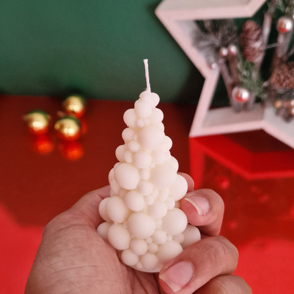 Vela Árbol Bolitas