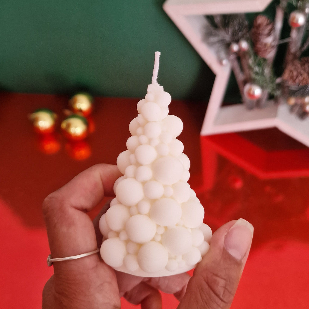 Vela Árbol Bolitas