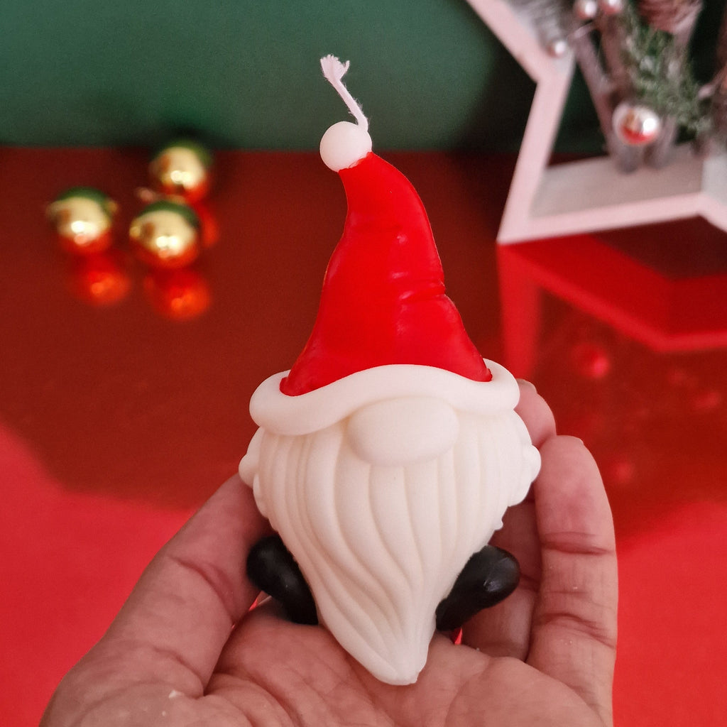 Gnomo Navideño – Vela de Soja
