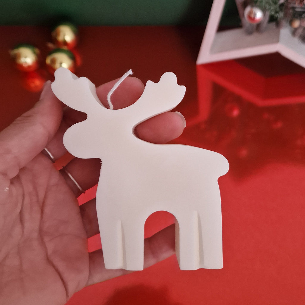 Set Navideño de Velas de Soja Artesanales (3 unidades)