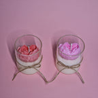 Vela Corazón de Peonía